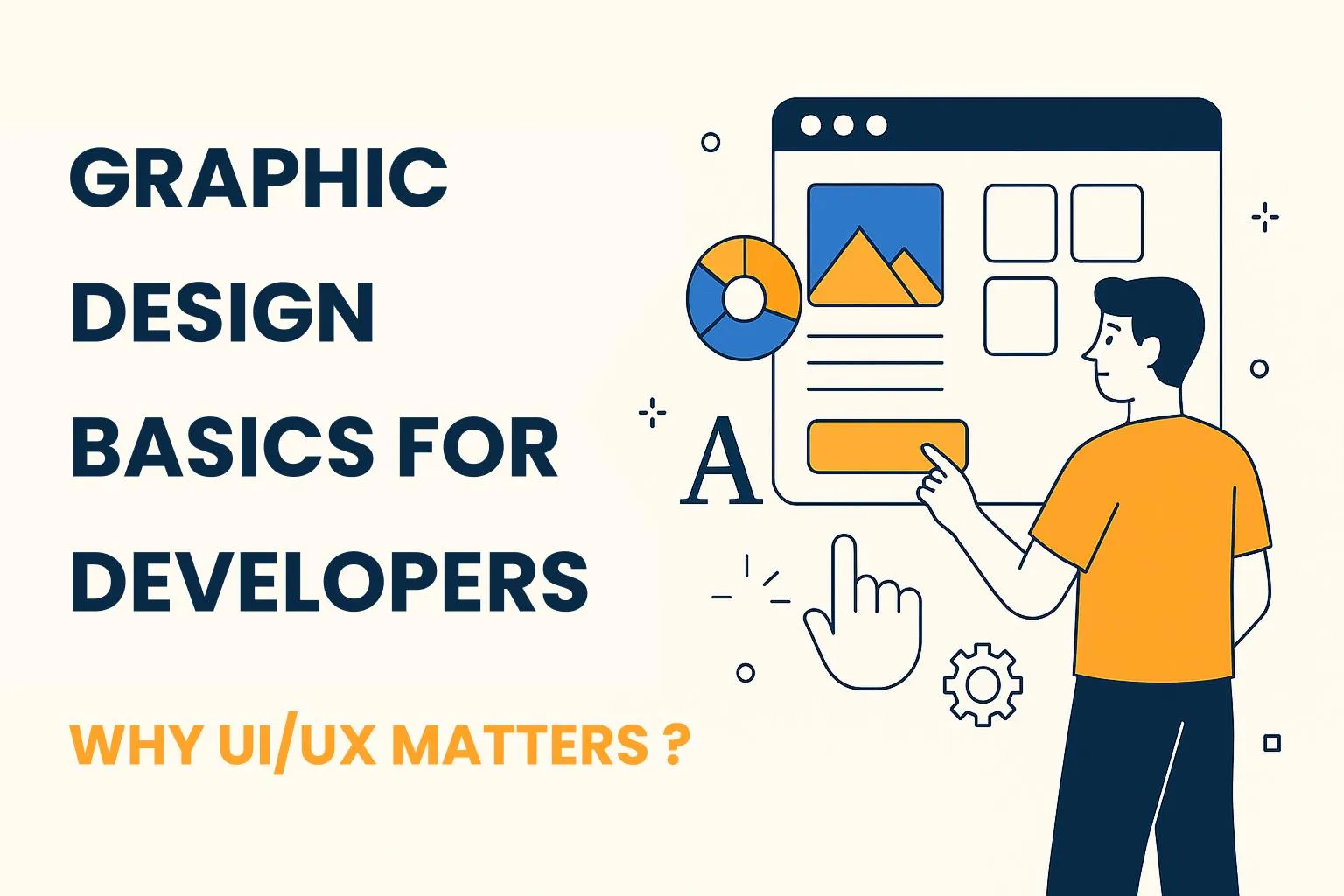 Graphic Design Basics for Developers: Why UI/UX Matters?